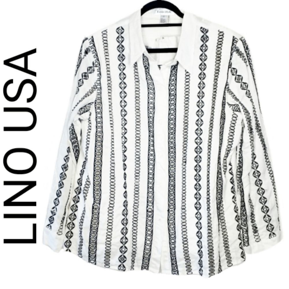 LINO USA 2PC BLOUSE SET